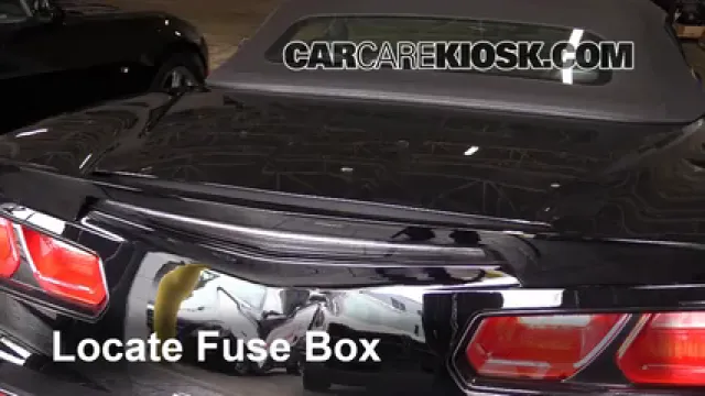 2015 Chevrolet Corvette Stingray 6.2L V8 Convertible Fusible (intérieur) Remplacement